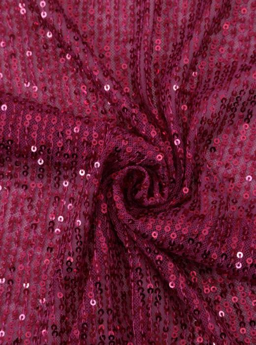 Пайетки на сетке (МАЛИНА - 1)