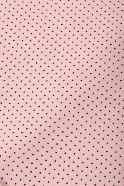 Индо принт "Крапинки" (ЧЕРНЫЙ ГОРОХ НА РОЗОВОМ - 0,1 СМ - 6)