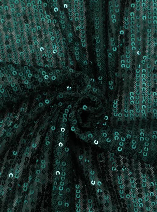 Пайетки на сетке (ИЗУМРУД - 4)