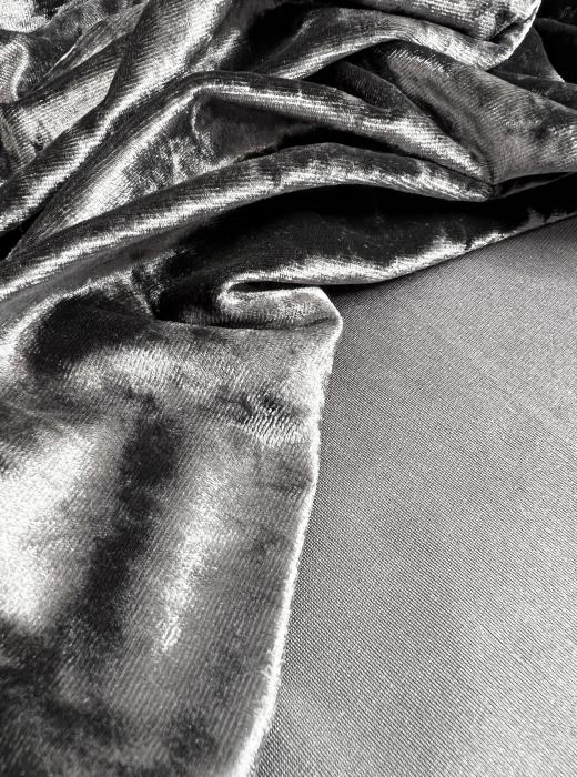 Бархат Краш RT10 (СЕРЫЙ - 4)