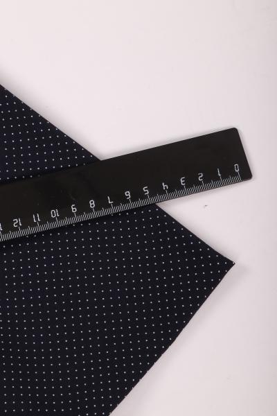 Индо принт "Крапинки" (БЕЛЫЙ ГОРОХ НА ТЕМНО-СИНЕМ - 0,1 СМ - 2)