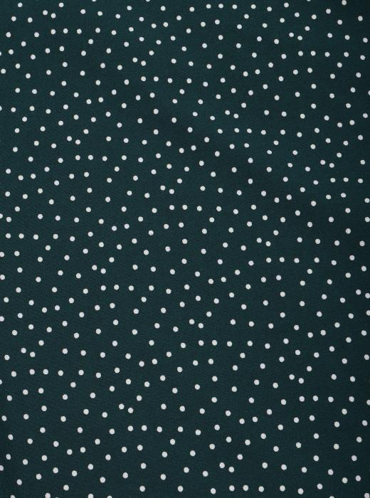 Индо принт "Средний горох" (БЕЛЫЙ ГОРОХ ТЕМНО-ЗЕЛЕНОМ - 0,2 СМ - 26)