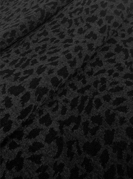 Жаккард принт RT8 (ЛЕОПАРД ТЕМНО-СЕРЫЙ)