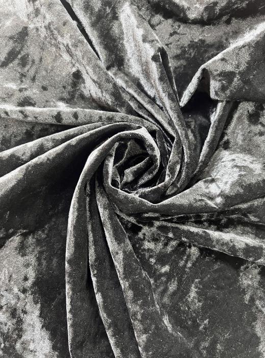 Бархат Краш RT10 (СЕРЫЙ - 4)