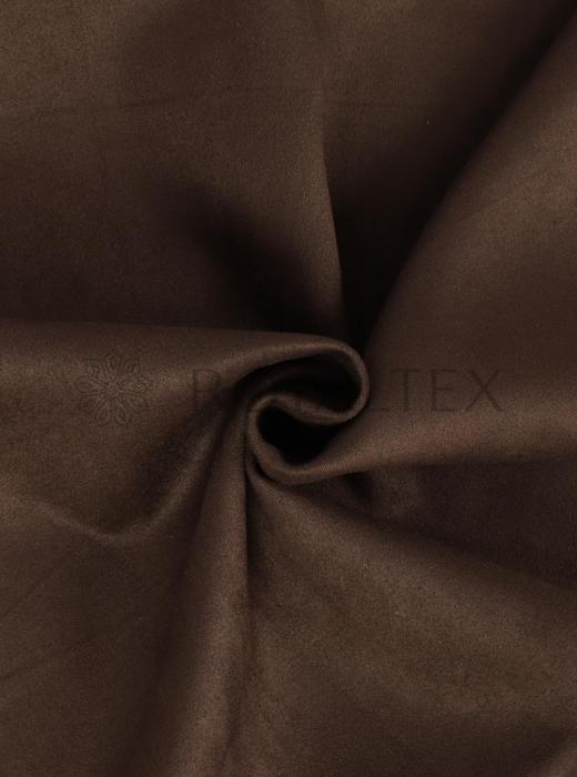 Замша на водолазе (ТЕМНО-КОРИЧНЕВЫЙ - 96)