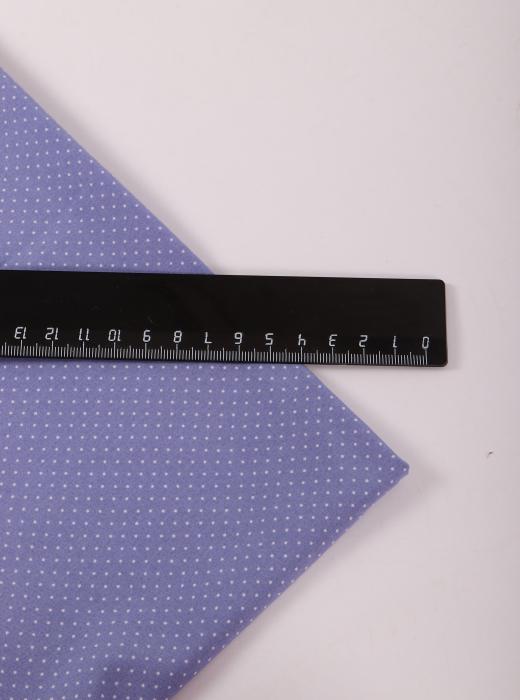 Индо принт "Крапинки" (БЕЛЫЙ ГОРОХ НА ФИОЛЕТОВОМ - 0,1 СМ - 23)