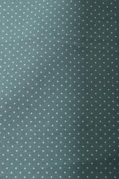 Индо принт "Крапинки" (БЕЛЫЙ ГОРОХ НА ЗЕЛЕНОМ - 0,1 СМ - 18)
