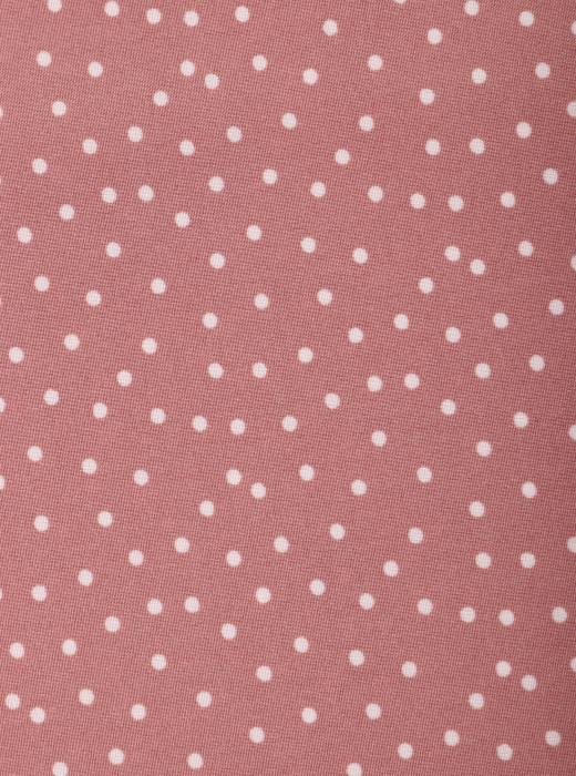 Индо принт "Средний горох" (БЕЛЫЙ ГОРОХ НА БЕЖЕВОМ - 0,2 СМ - 40)