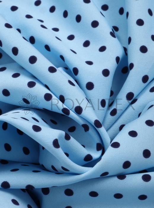 Ниагара принт (ГОРОХ ГОЛУБОЙ 5ММ - 2)