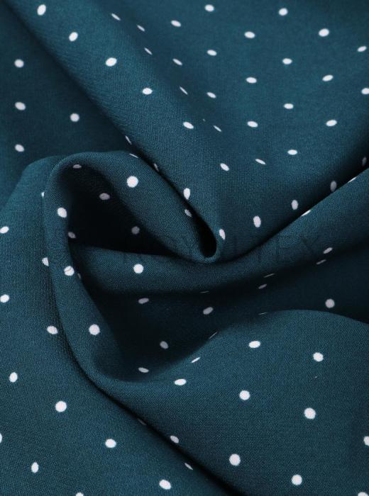 Марчиано принт (ГОРОХ СИНЕ-ЗЕЛЕНЫЙ 0,2 СМ - 13)