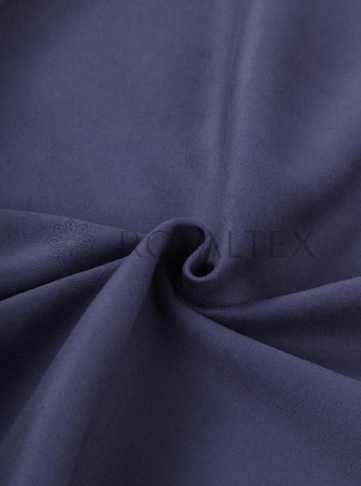 Замша на трикотаже (ТЕМНО-СИНИЙ - 2)