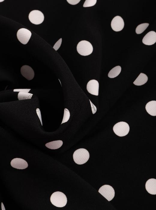 Марчиано принт (ГОРОХ ЧЕРНЫЙ 1 СМ - 5)