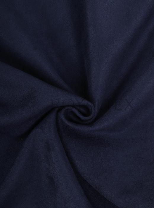 Замша на водолазе (ТЕМНО-СИНИЙ - 9)