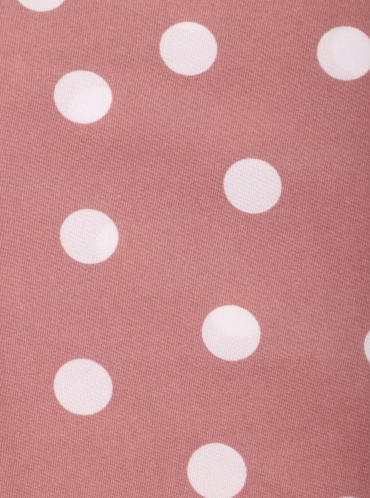 Индо принт "Крупных горох" (БЕЛЫЙ ГОРОХ НА ПУДРЕ - 1,5 СМ - 32)