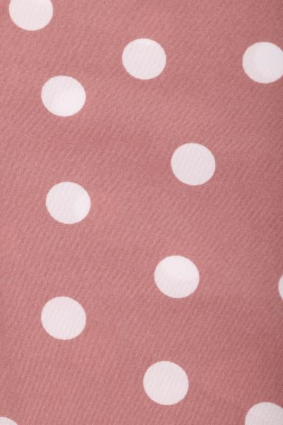 Индо принт "Крупных горох" (БЕЛЫЙ ГОРОХ НА ПУДРЕ - 1,5 СМ - 32)