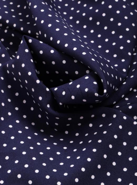 Ниагара принт (ГОРОХ СИНИЙ 3ММ - 3)