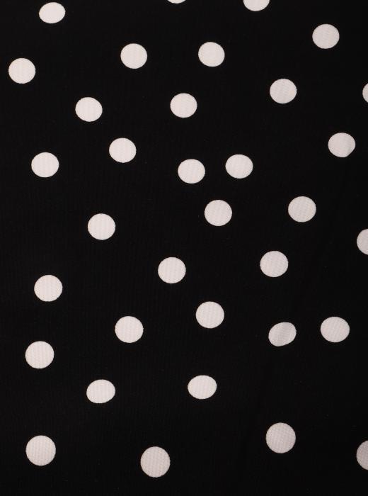 Марчиано принт (ГОРОХ ЧЕРНЫЙ 1 СМ - 5)