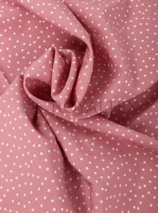 Индо принт "Средний горох" (БЕЛЫЙ ГОРОХ НА ПУДРЕ - 0,2 СМ - 5)