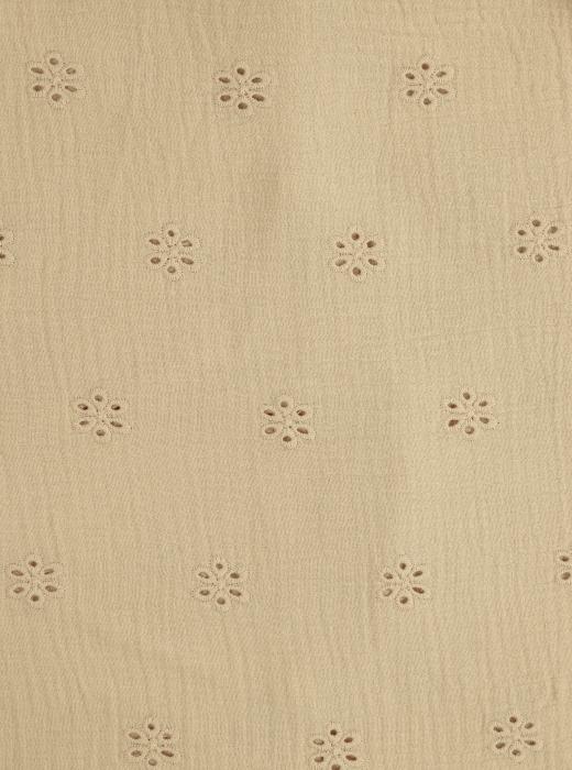 Муслин с вышивкой (ВАНИЛЬНЫЙ - 3)