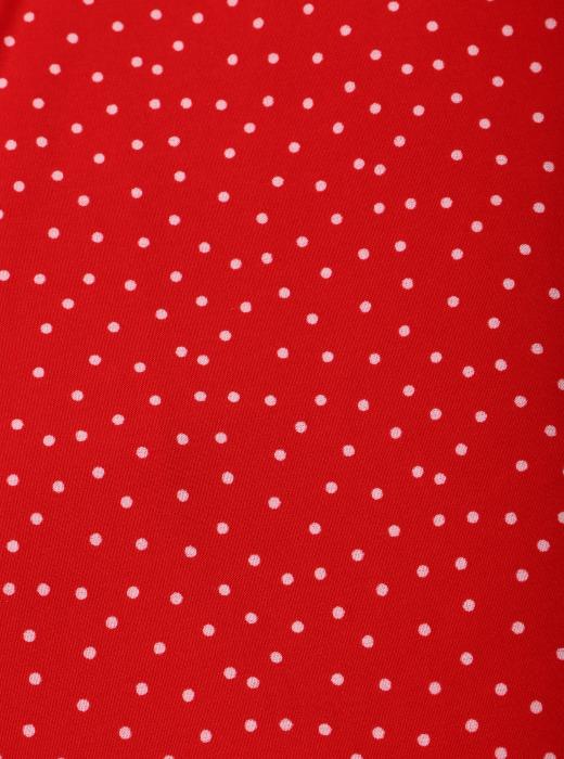 Индо принт "Средний горох" (БЕЛЫЙ ГОРОХ НА АЛОМ - 0,2 СМ - 20)