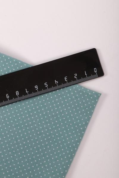 Индо принт "Крапинки" (БЕЛЫЙ ГОРОХ НА ЗЕЛЕНОМ - 0,1 СМ - 18)