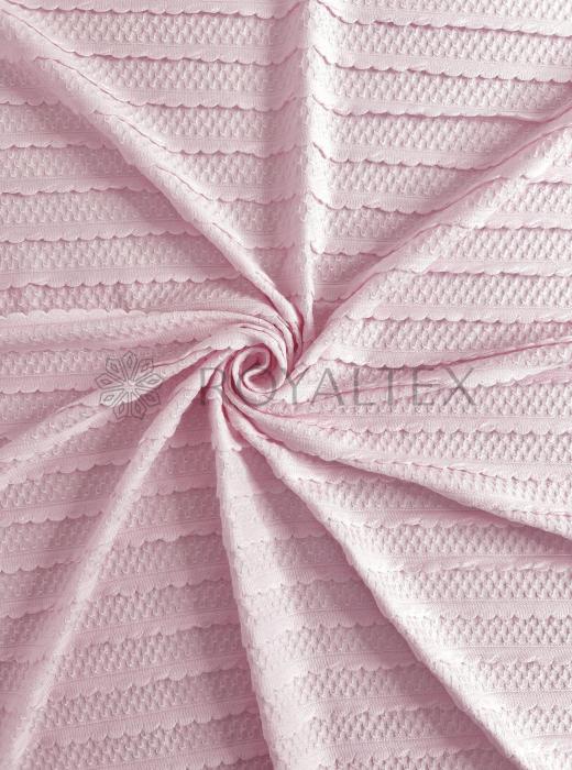 Компакт гребенная, кулирка раппорт 100%хб (ПУДРОВАЯ СИРЕНЬ - 122908)