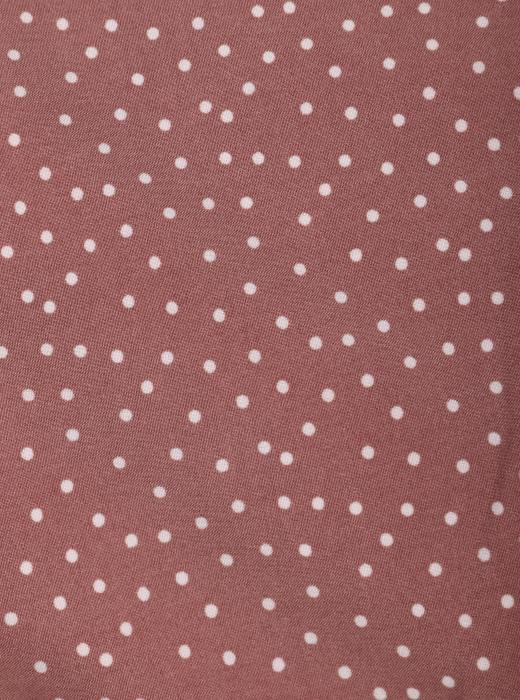 Индо принт "Средний горох" (БЕЛЫЙ ГОРОХ НА ТЕМНО-БЕЖЕВОМ - 0,2 СМ - 19)