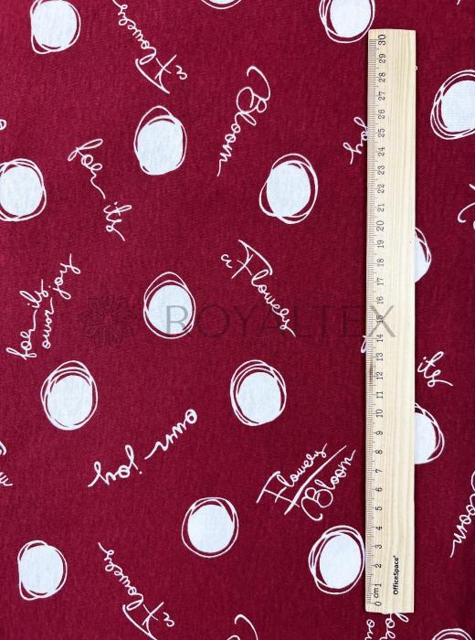 30/1 ОЕ Кулирная гладь 100% х/б (1195 V-02 БОРДО - 590200)