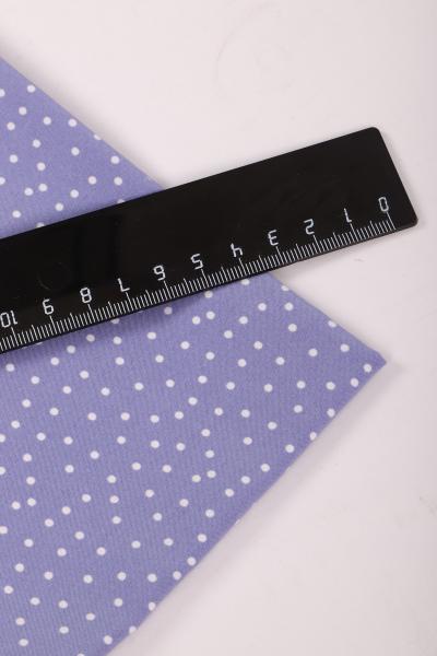 Индо принт "Средний горох" (БЕЛЫЙ ГОРОХ НА ФИОЛЕТОВОМ - 0,2 СМ - 42)