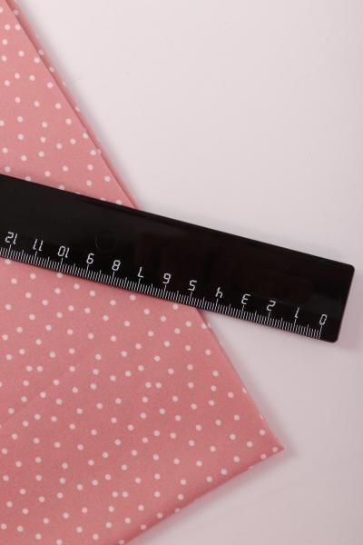 Индо принт "Средний горох" (БЕЛЫЙ ГОРОХ НА БЕЖЕВОМ - 0,2 СМ - 40)