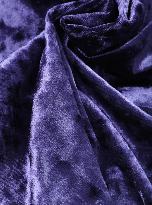 Бархат Краш (ТЕМНО-СИНИЙ - 7)